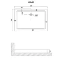 Душевой поддон NIAGARA NG-P1290-14Q