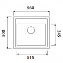 Кухонная мойка KAISER KGM-5750-BP