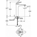 Смеситель GROHE Eurostyle 23570LS3 белый