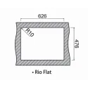Кухонная мойка RODI Rio Flat Matt 3,5