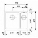 Мойка Franke KBG160подстолешницу,-автомат,графит (125.0023.789)