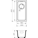 Кухонная мойка OMOIKIRI Kata 20-U-BL (4993375)