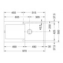 Кухонная мойка FRANKE MRG 611-97 черный (114.0630.730)