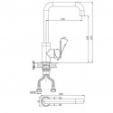 Смеситель RUSH Bruny BR4335-22