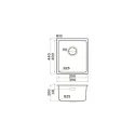 Кухонная мойка OMOIKIRI Tadzava 39-GM (4993079)