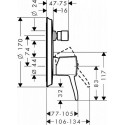 Смеситель HANSGROHE Metropol Classic 31345000 хром