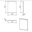 Зеркало GROSSMAN БРУНО 55 см веллингтон 205506