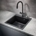 Смеситель MILACIO Ultra MCU.560.TBB Total Black/черный шланг