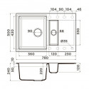 Кухонная мойка OMOIKIRI Sakaime 78-2-EV (4993200)