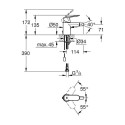 Смеситель GROHE Eurosmart Cosmopolitan 32840000
