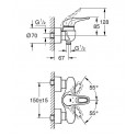 Смеситель GROHE Eurostyle 33590LS3