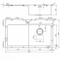 Кухонная мойка OULIN OL-FTR102R