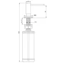 Дозатор PAULMARK Decus D004-LG