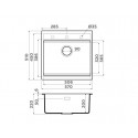 Кухонная мойка OMOIKIRI Kitagawa 57-GB (4993315)