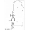 Смеситель D&K Hessen Grimm DA1382401