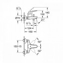 Смеситель GROHE Euroeco 32743000