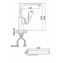 Смеситель D&K Rhein Hertz DA1292401