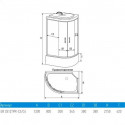 Душевая кабина ERLIT ER3512TPR-C4