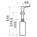 Дозатор OMOIKIRI OM-02 BL-P (4975018)