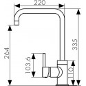 Смеситель KAISER Merkur 26844