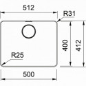 Кухонная мойка FRANKE MYX 210-50