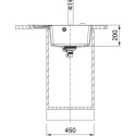 Мойка FRANKE CNG 611/211-62 TL белый (114.0639.711)