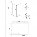 Душевое ограждение NIAGARA NG-82-13AB-A70B