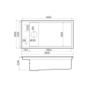 Кухонная мойка OMOIKIRI Kinaru PRO 86-U/I-WG (4993202)