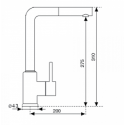 Смеситель KUPPERSBERG geo kg2385cr sand beige