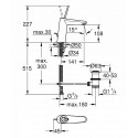 Смеситель GROHE Eurodisc joy 23427000