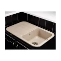 Кухонная мойка KUPPERSBERG LIRA 1B1D BEIGE