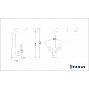 Смеситель OULIN OL-8607S