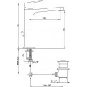 Смеситель E.C.A. Tiera 102188013EX