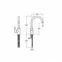 Смеситель ROCA L20 5A8409C0M