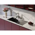 Кухонная мойка OMOIKIRI Kata 76-U/I Side-GR (4997589)