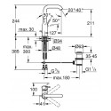 Смеситель GROHE Essence New 32628001