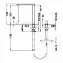 Смеситель TEKA FO 985 (складной) хром (art.629850200)