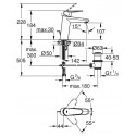 Смеситель GROHE Eurodisc Cosmopolitan 23448002