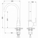 Смеситель LEMARK Evitta LM0505C хром