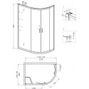 Душевое ограждение GROSSMAN GR-9120L Classic