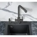 Смеситель MILACIO Ultra MCU.553.GM вороненая сталь
