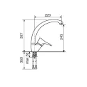 Смеситель KUPPERSBERG gus kg2511 black