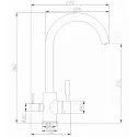Смеситель ZORG SH 713 CR