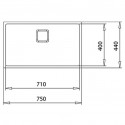 Кухонная мойка TEKA FLEXLINEA RS15 71.40 M-XT 1B SOFTEXTURE (115000054)