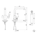 Смеситель SMEG MAP99CR