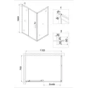 Душевое ограждение NIAGARA NG-62-11A-A70