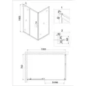 Душевое ограждение NIAGARA NG-82-13AB-A70B