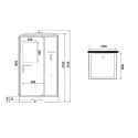 Душевая кабина NIAGARA Standart ST100/15Q