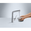 Смеситель Hansgrohe Metris Select 14883000 для кухонной мойки