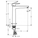 Смеситель для раковины hansgrohe Talis, черный матовый (71717670)